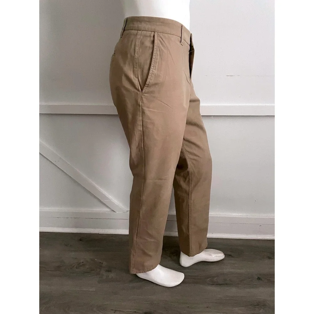Bonobos Washed Chinos Mens 34x30 Straight Fit Khaki Tan Cotton Pants